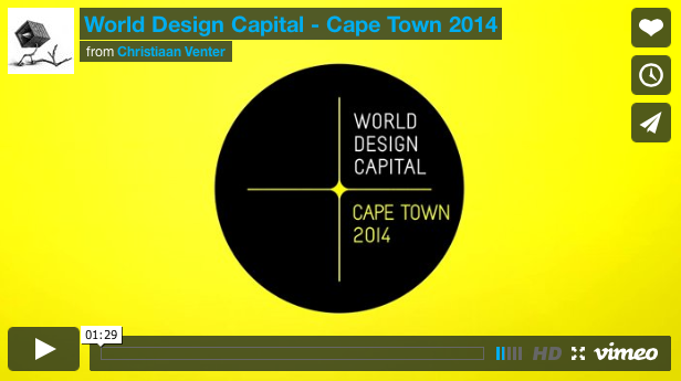 WORLD DESIGN CAPITAL - CAPE TOWN 2014