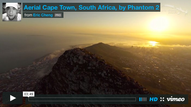 Aerial view of Cape Town on capetownetc.com