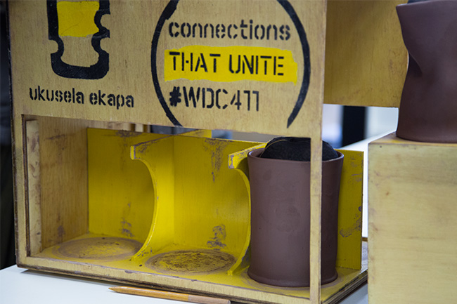 Clever crates to transport the precious vessels safely, designed by first-year UCT architecture students 