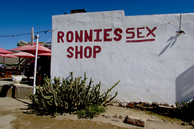 A KAROO TREASURE CALLED RONNIES SEX SHOP