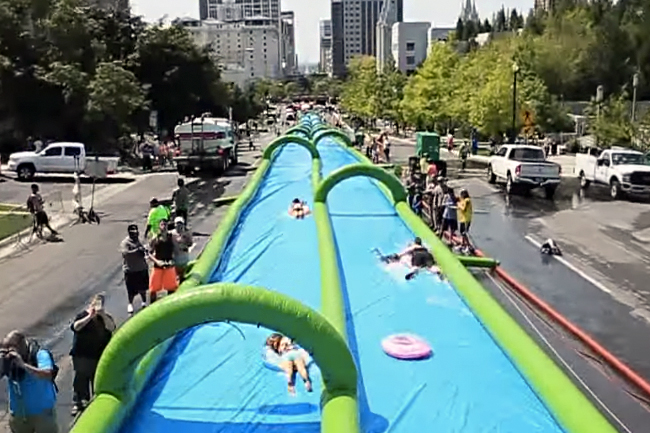 CAPE TOWN TO GET 300-METRE LONG WATER SLIDE IN SUMMER