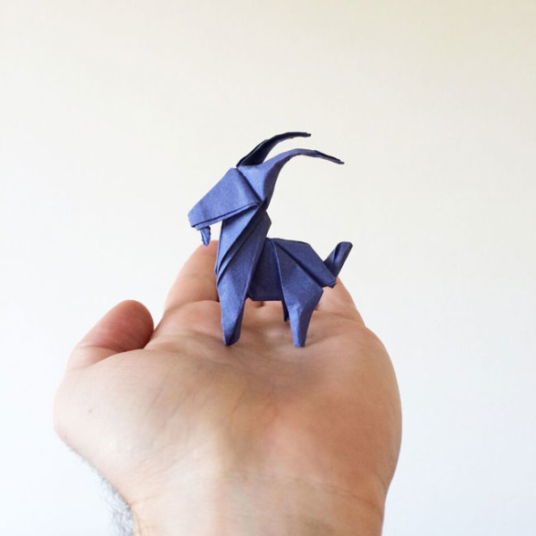 Goat – designed and folded by Ross Symons