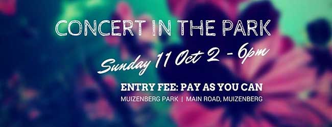 MUIZENBERG CONCERT IN THE PARK