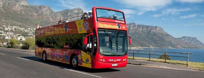 city sightseeing red bus