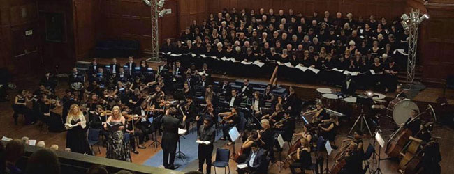THE SYMPHONY CHOIR OF CAPE TOWN PERFORMS HANDEL'S 'MESSIAH'
