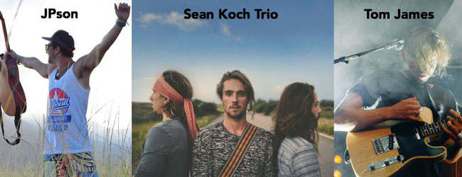 Sean Koch Trio, Tom James & JPson live at Blah Blah Bar