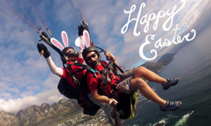 Easter paragliding