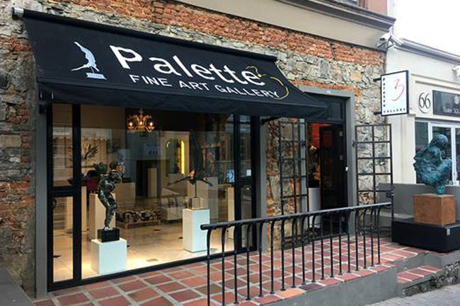 Local fine art gets a new home at the Palette Fine Art Gallery in De Waterkant