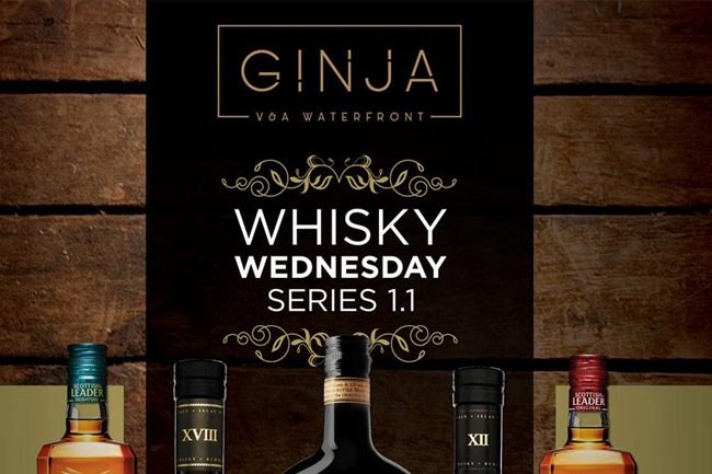 Whisky Wednesday at Ginja Restaurant