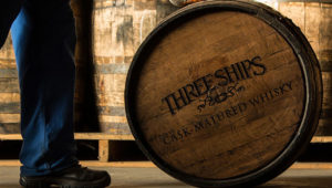 Three Ships Whisky Barrel