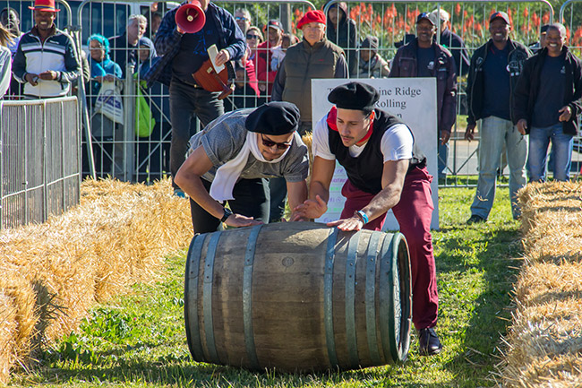 The Barrel Rolling Contest.
