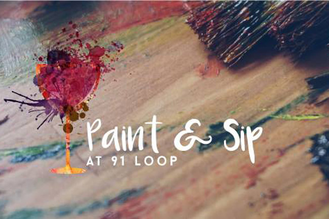 Paint & Sip at 91 Loop