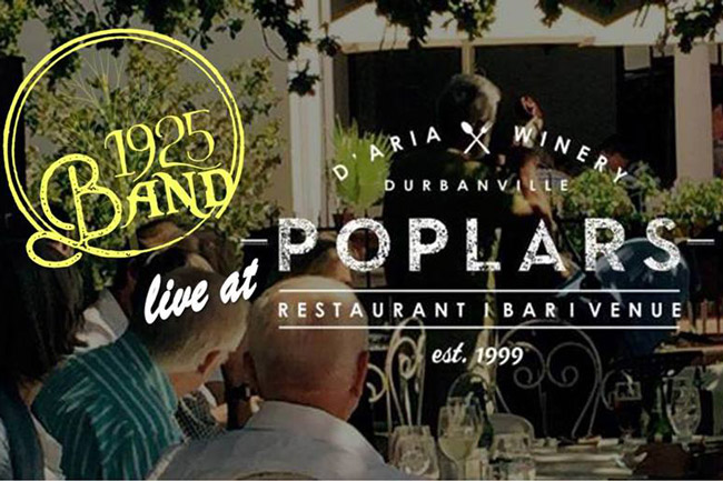 1925Band Live at Poplars Restaurant