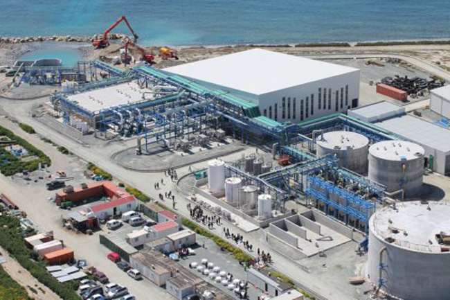 water desalination cape town harbour