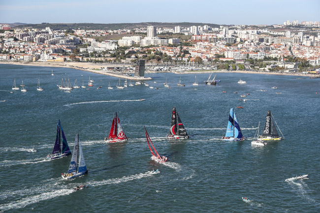 Leg 2 of the Volvo Ocean Race - Lisbon to Cape Town