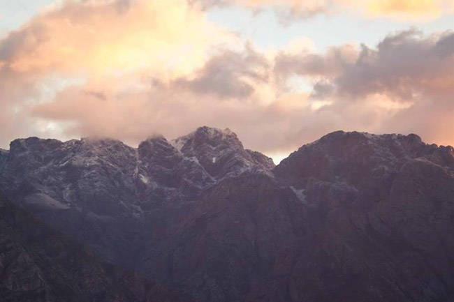 PICTURES: Snow-capped Western Cape mountains