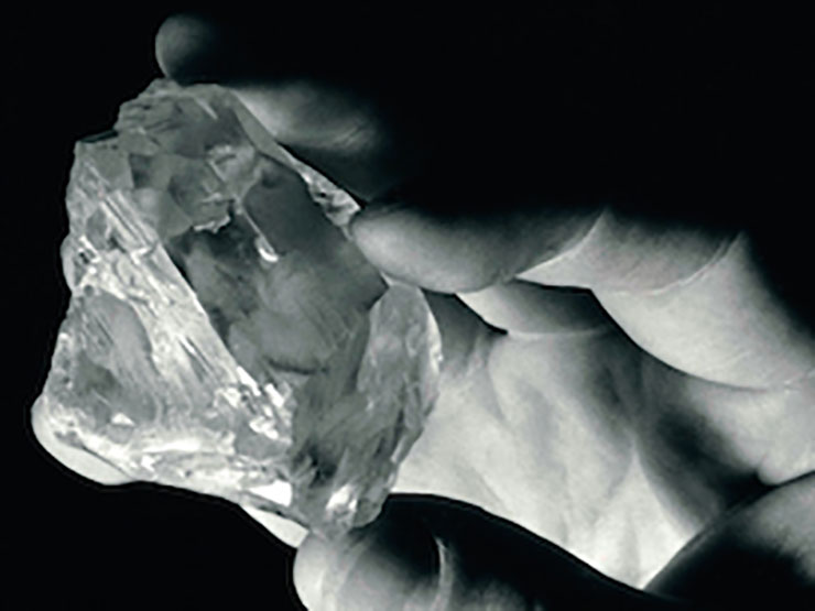 One of the largest diamonds in history found
