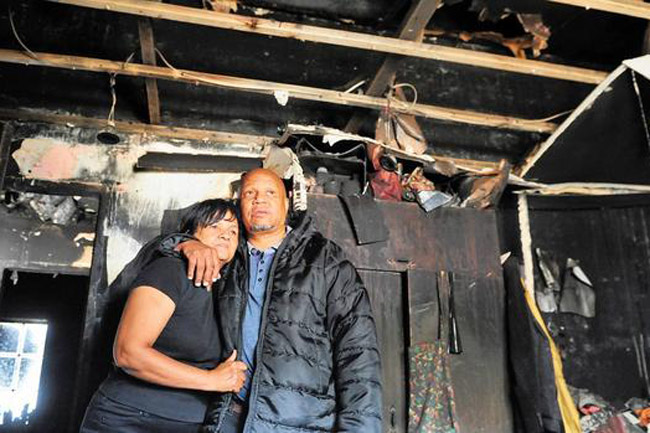 Family loses home to fire caused by New Year's fireworks