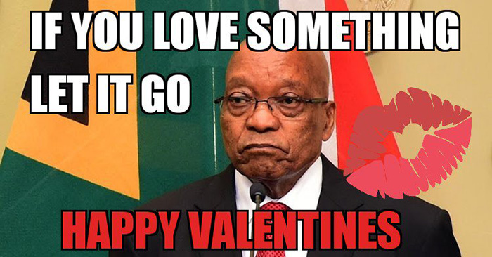 SA breaks up with Zuma on Valentine's Day