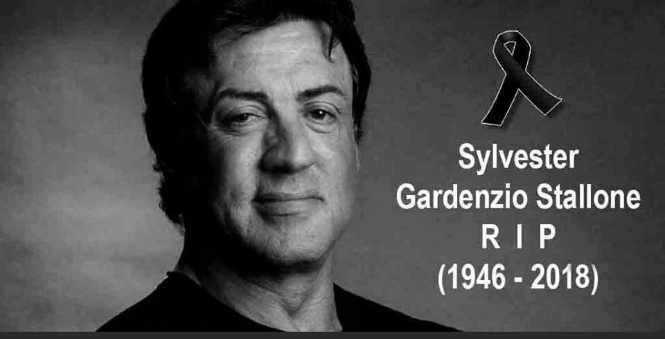 Sylvester Stallone dies... again