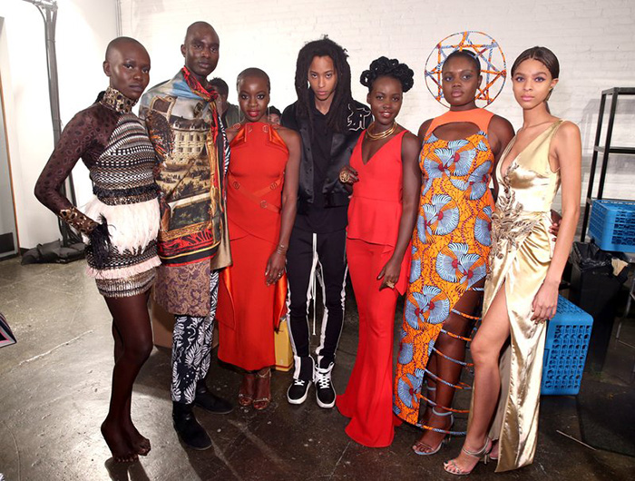 Black Panther inspired line wows at Fashion Week
