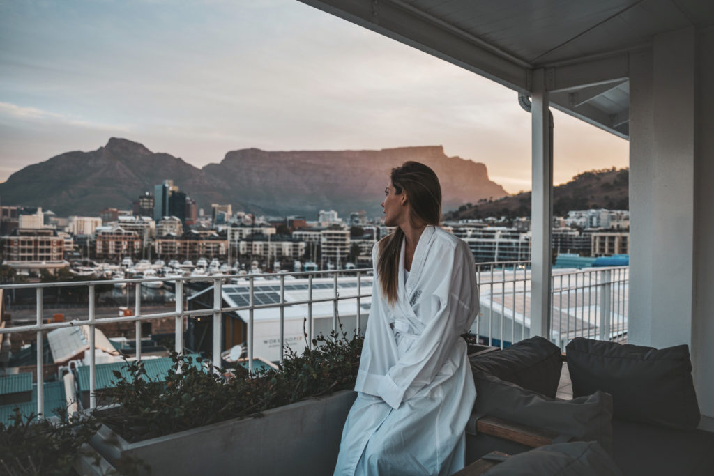 Hugh Hefner's widow visits Cape Town