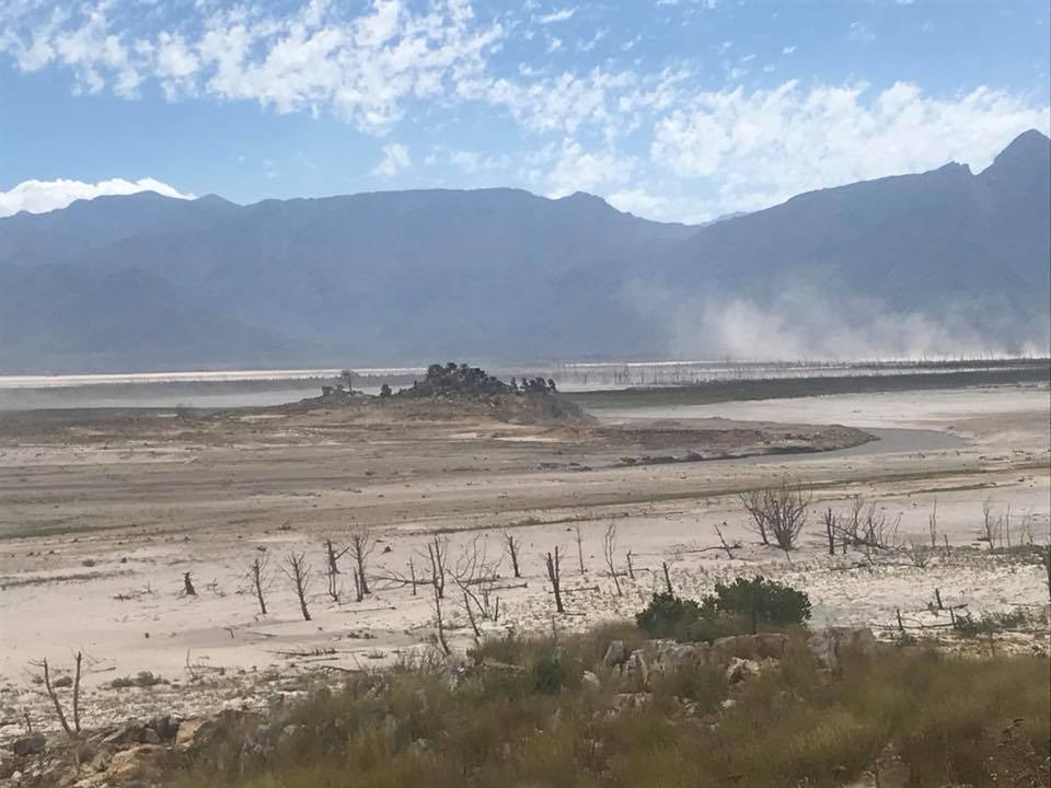 Latest pictures show Theewaterskloof Dam in critical state