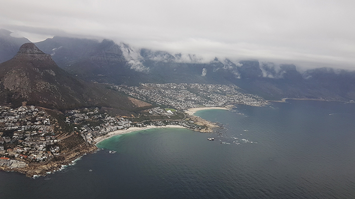 Cape Town on a cloudy day