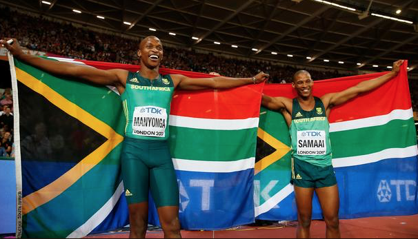 Luvo Manyonga smashes long jump record to claim gold in the Commonwealth Games