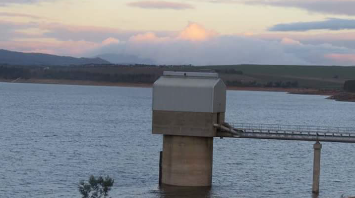 Dam levels rise to 56.4%