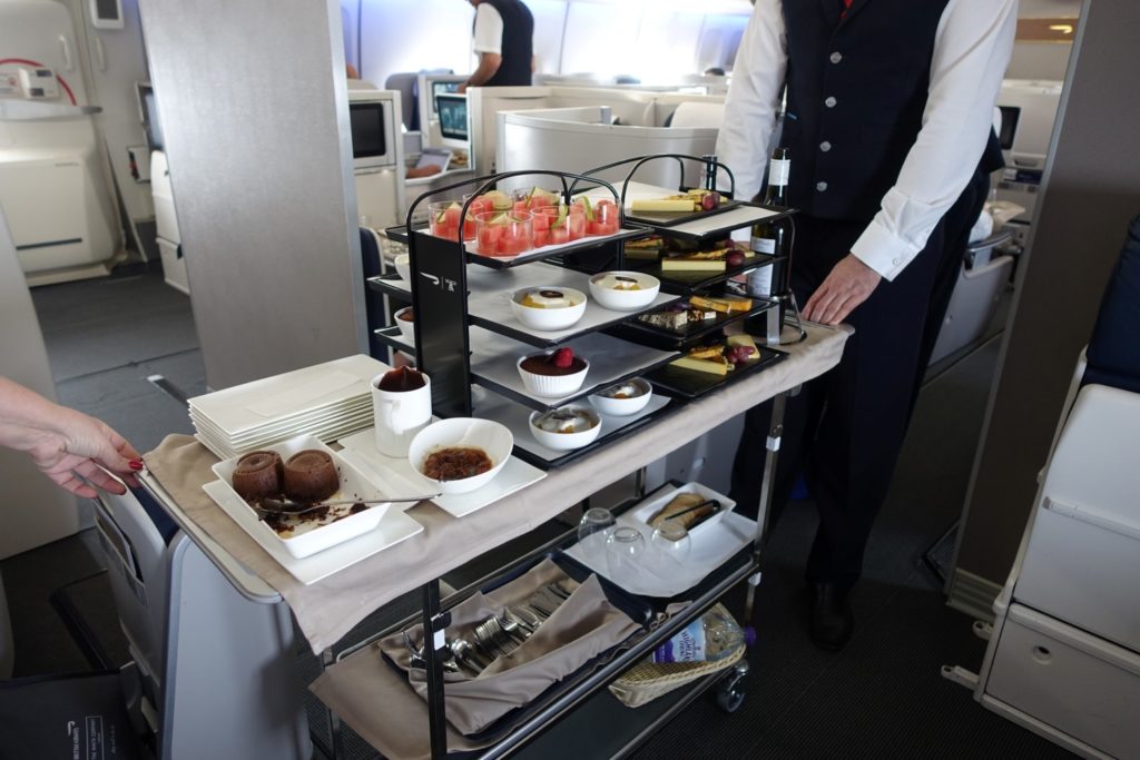 British Airways elevates food on SA flights
