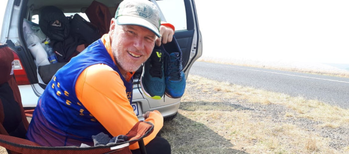'Crazy' Dave runs from Nelspruit to Cape Town