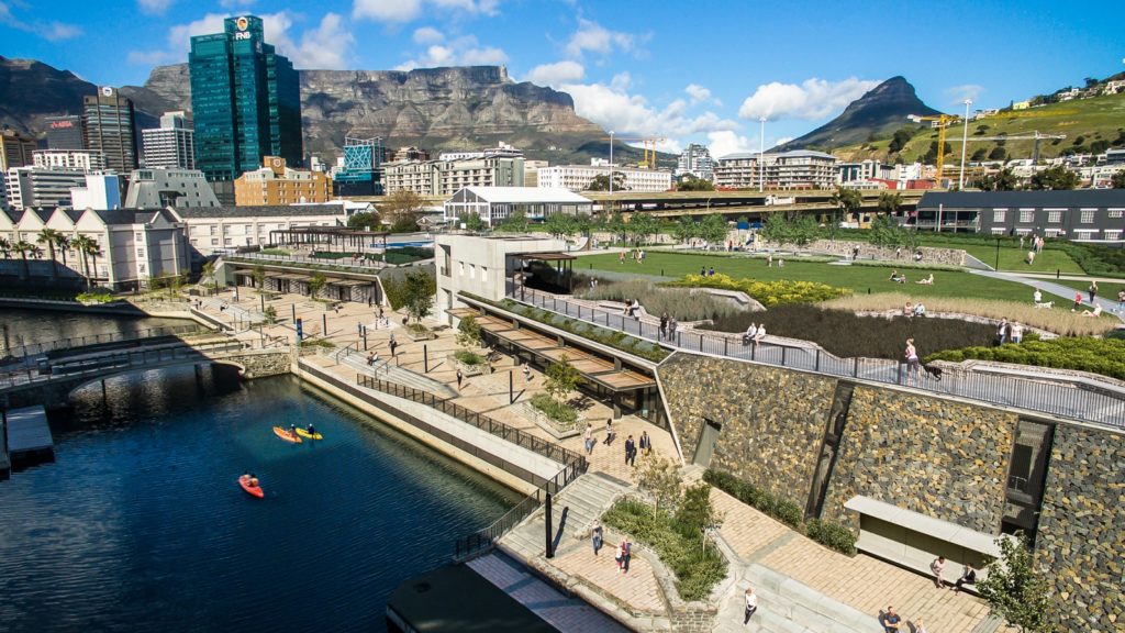 V&A Waterfront's brand new urban park
