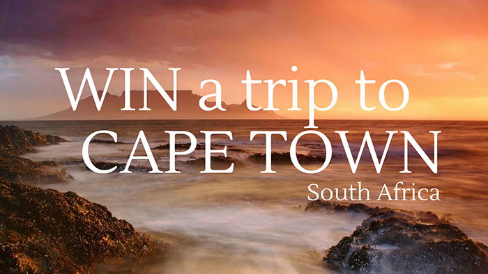 Win an all-inclusive 7-day trip to Cape Town