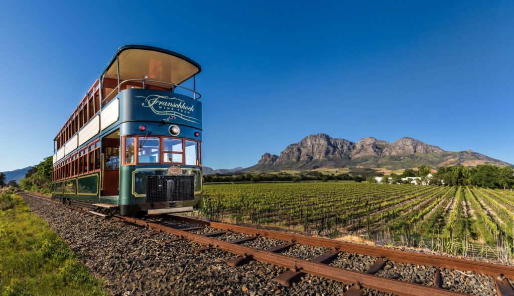 Franschhoek Wine Tram adds two new lines