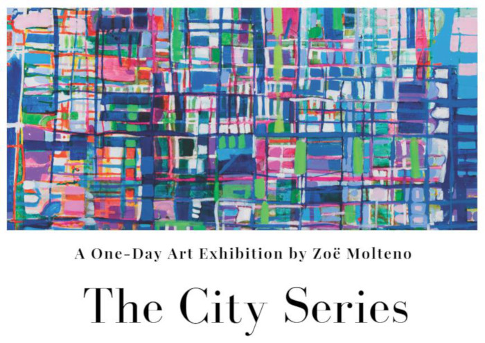 One day art exhibition by Zoë Molteno