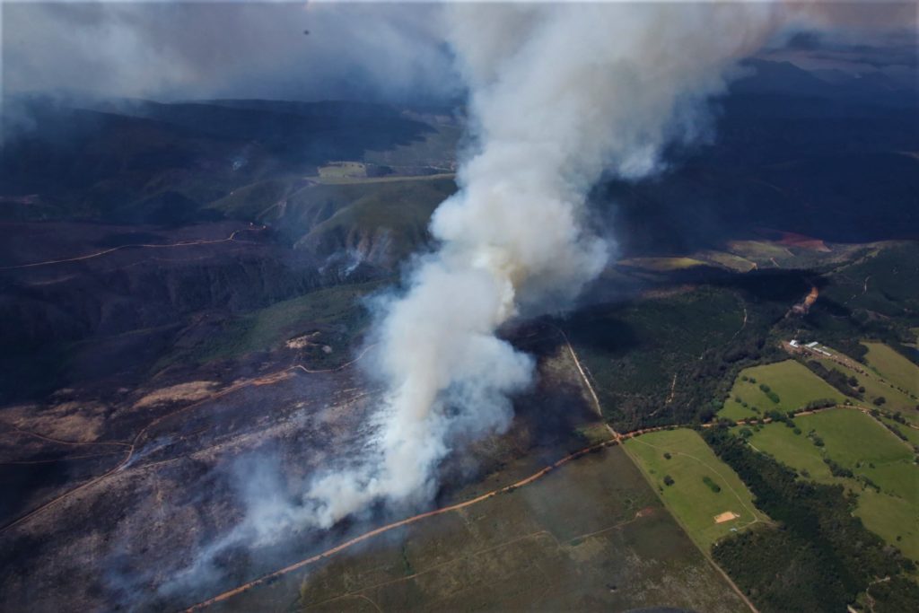 PICTURES: Fires continue to rage through Garden Route