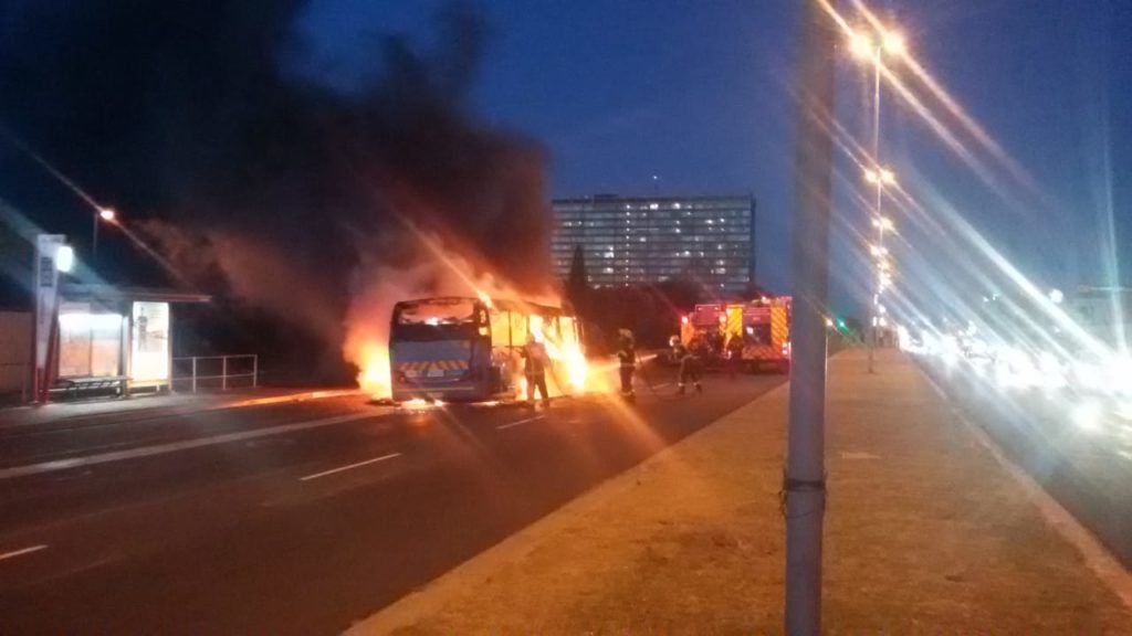 PICTURES: Another MyCiti bus torched in Milnerton