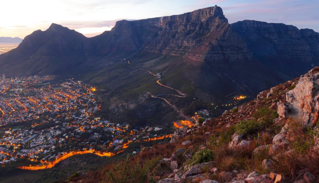The natural beauty of Western Cape Mountain ranges