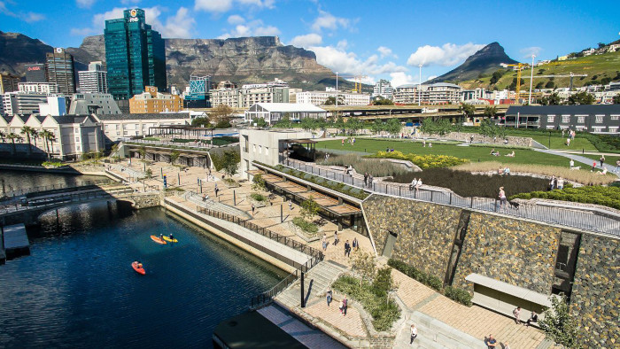 Battery Park at the V&A Waterfront complete