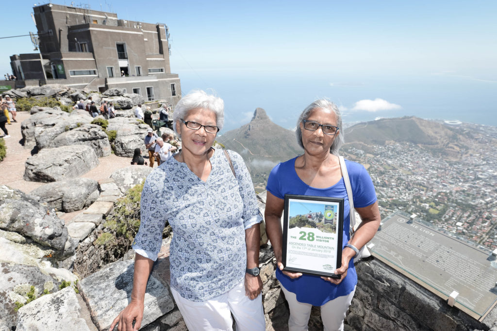 Table Mountain Cableway welcomes 28-millionth visitor