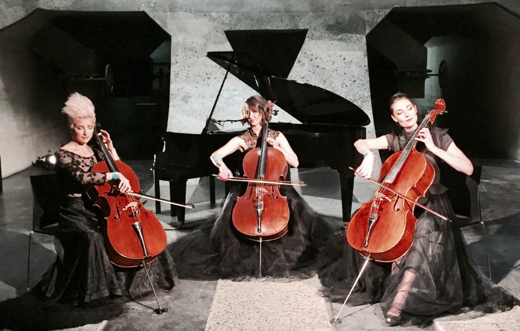 Rosanthorn Cello Trio at Oude Libertas Amphitheatre