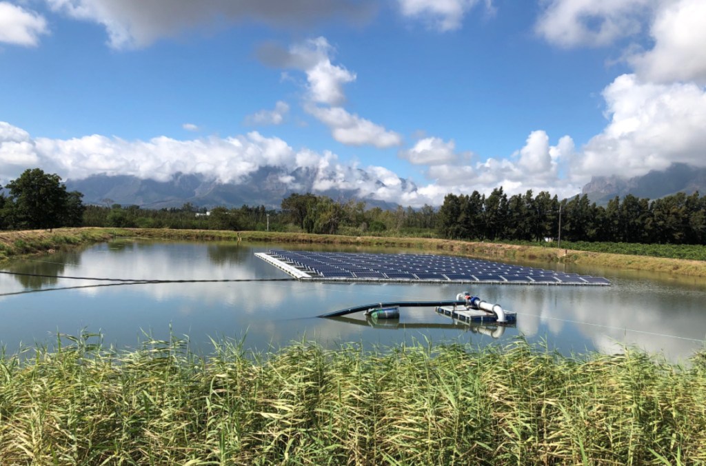 Cape Town launches Africa's first floating solar farm