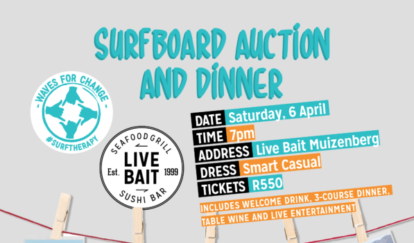 Waves for Change Presents Their First Surfboard Auction