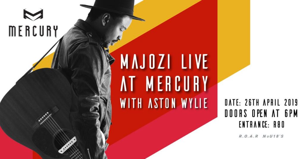 Majozi Live with Help from Aston Wylie at Mercury Live