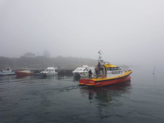 Fishermen survive overnight in icy Cape waters
