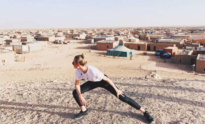 Woman takes on 30 marathons around the world