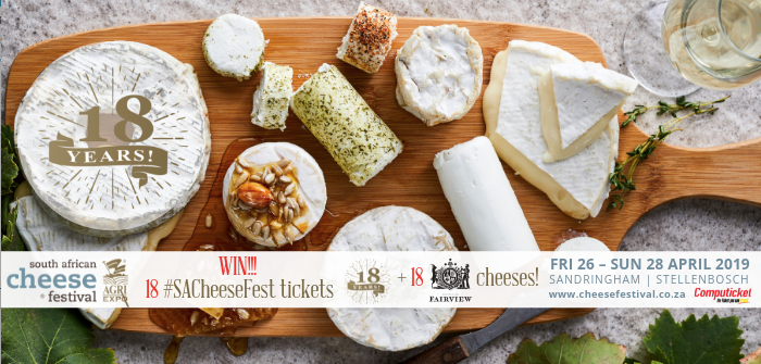 WIN: Tickets to the 2019 SA Cheese Festival (closed)