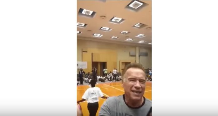 Schwarzenegger attacked in SA