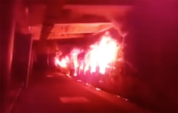 Two more train carriages destroyed in fire